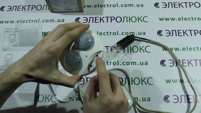 Датчик присутствия HAGER EE810 обзор, распаковка, монтаж смотреть онлайн
