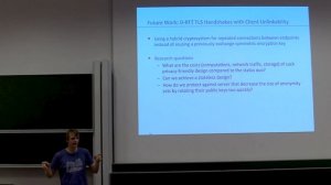 COSIC seminar "Improving the Performance and Privacy of TCP..." (Erik Sy, U. of Hamburg)