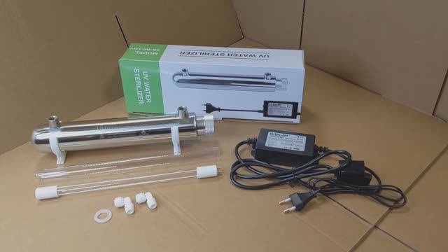 Ультрафиолетовый стерилизатор для воды UV-1, 12W, 200 л/час