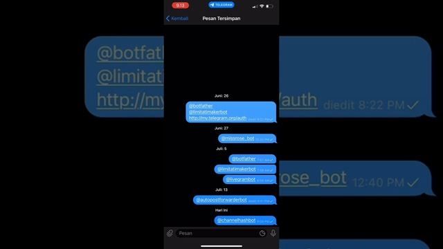Tutorial Channel Promote Autoforward Bot Telegram from Group to Channel use Bot Auto Forward Messag смотреть онлайн