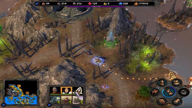 Вторжение. Часть 4 | Heroes of Might and Magic 5 | Некрополис, Кампания 3, Миссия 3 смотреть онлайн