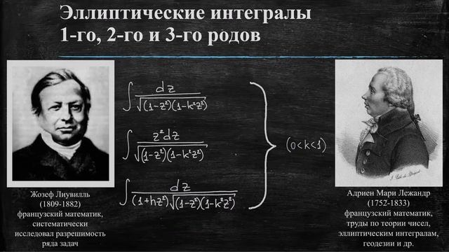 Длина дуги эллипса и эллиптические интегралы | Приложения интеграла