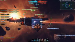 Играем в Star Conflict. БЗС с ботами.