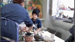 Ceramic lesson / урок керамики #romanova_art_lessons