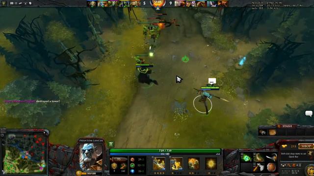 Рак плей в Dote 2 #1 (Это только начало!:D) смотреть онлайн