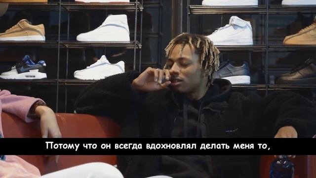 Интервью Night Lovell для Footshop  ⁄ ПЕРЕВОД  ⁄ WITH RUSSIAN SUBS
