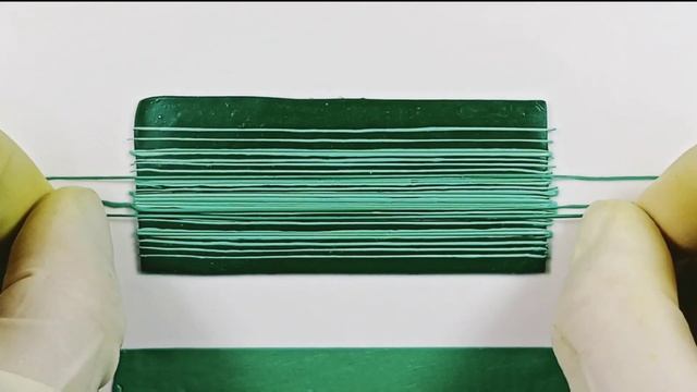 Easy MALACHITE GEMSTONE tutorial for Beginners | Polymer Clay | LoviCraft смотреть онлайн