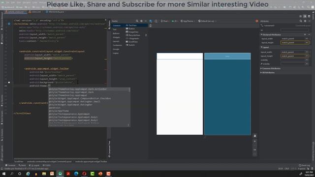Create a Modern Dashboard design in android studio // complete tutorial [2021] смотреть онлайн