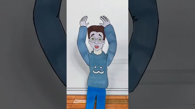 А вы пробовали паркурить? #симбочка #анимация #бумажныеанимации #cat смотреть онлайн