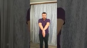 Убрать боль в плече за одну минуту.