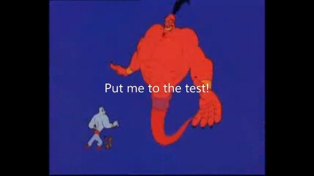 Aladdin: The Return Of Jafar - You're only second rate (Lyrics) смотреть онлайн