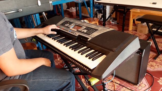 ลองเสียง YAMAHA PSR-350 (จังหวะ-เสียงจากโรงงาน)(6,300 บาท) смотреть онлайн