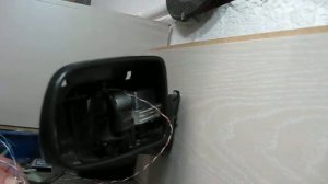 Самодельный привод складывания зеркал.