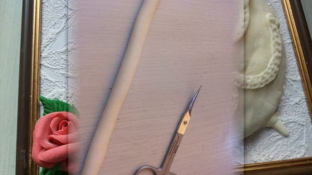 Мастер-класс: создание картины "Зонт и розы" из солёного теста. смотреть онлайн