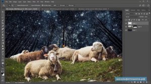 "ФОТОШОП УРОКИ" adobe photoshop 2018 #5