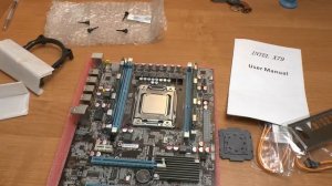 Материнкая плата  X79 и процесор Xeon E5-2670