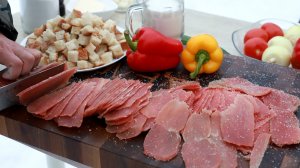 Искандер кебаб в казане на костре. Рецепт который точно повторишь.