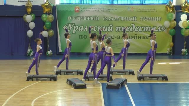 Группа "Стрела". Финал. 11-13 лет степ-аэробика. 24.04.22