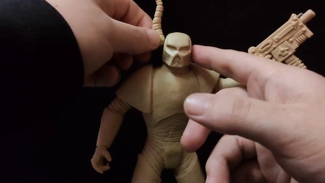Лепка фигурки - Космодесант Хаоса из Warhammer 40000