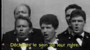 Mireille Mathieu singing La Marseillaise (with lyrics)