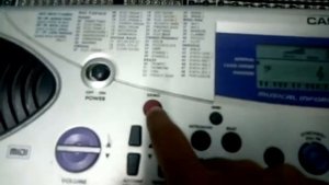 How to operate a Casio piano ma-150