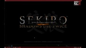 SEKIRO SHADOW DIE TWICE monitor out of range fix / black screen problem fix SINHALA by GAMENOX