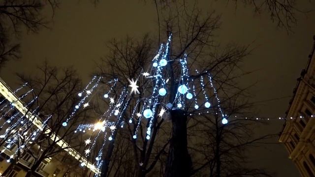 Новый год, СПб-2019 (Сине-бело-голубое-небо-Питер) смотреть онлайн