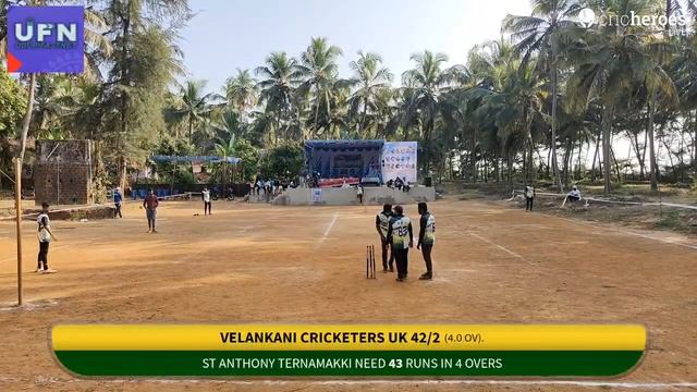Live Cricket Match | Velankani Cricketers UK vs St Anthony Ternamakki | 28-Jan-24 04:27 PM 4 overs