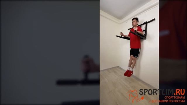 Турник 3 в 1 Брусья Пресс Модерн 40х40 - Обзор от Sportlim.ru смотреть онлайн