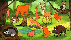 Learn Animals For Kids | Wild Forest Animals Names and Sounds for Children | Club Baboo