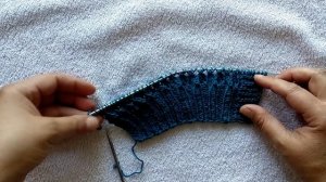 Ажурная кофта на пуговицах, вязание спицами