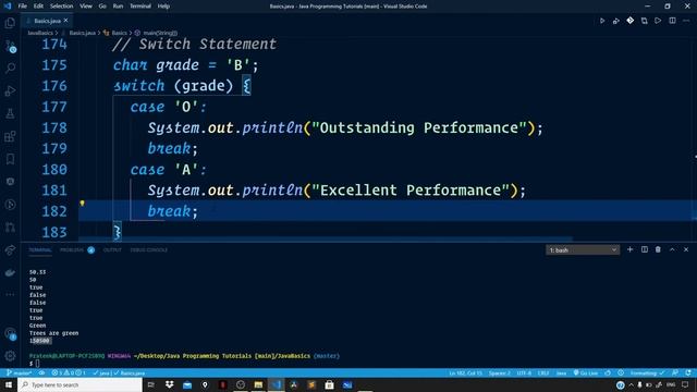 Java Tutorials - Conditional Statements (The Switch Statement) - #14 смотреть онлайн