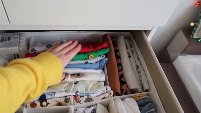 Экстремальная организация комода и пеленального места для новорожденного!