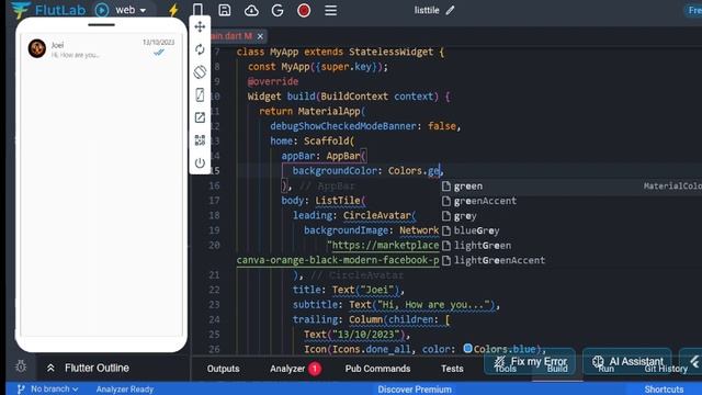 Flutter Ui Design | Flutter Ui Design in Tamil | Flutter Tutorial in தமிழ்