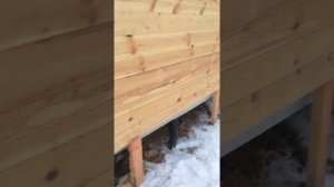 Решение проблемы поднятой 2х этажной бани морозным пучением