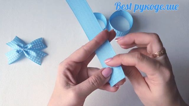 Он идеальный. Бантики из ленты 2.5 см своими руками смотреть онлайн