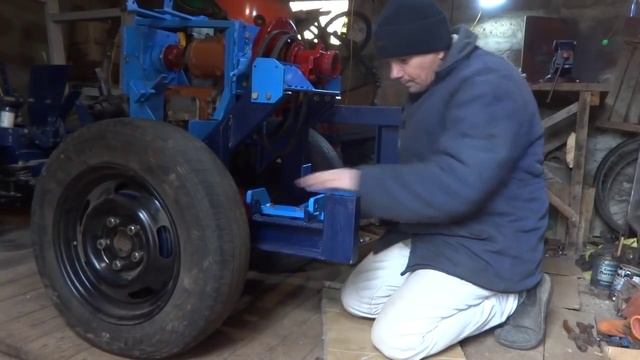 Сборка самодельного минитрактора. Часть 2 смотреть онлайн