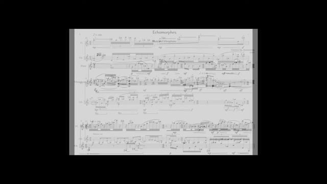Christos Sp. Anastassiou - Echomorphes, for Flute and Vibraphone (excerpt) смотреть онлайн