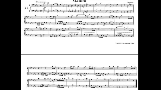 MARCH De Gouy - ( TROMBONE DUETO ) - ARBAN METHOD смотреть онлайн