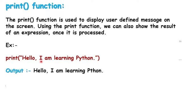 Python for class 7th | print function and  Python installation | lecture - 01