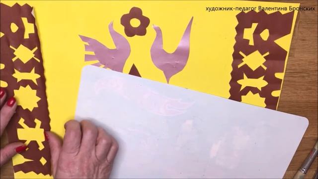 Как сделать аппликацию | Для детей 12+ #аппликация #легко