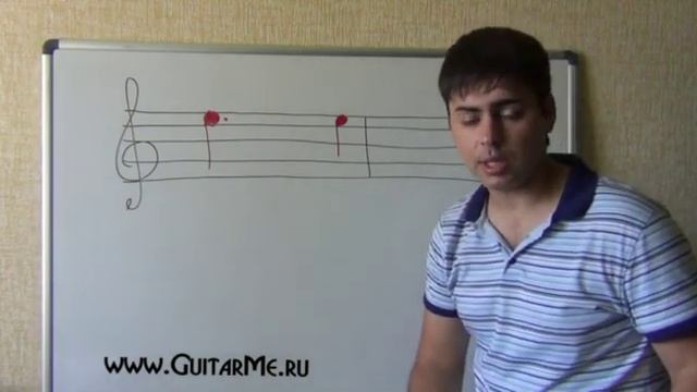 НОТНАЯ ГРАМОТА для гитаристов - Урок 5. НОТЫ С ТОЧКОЙ. GuitarMe School | Александр Чуйко