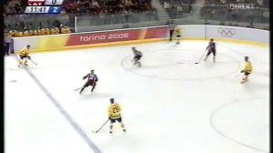 Hockey OS 2006 - Tre kronor mot Lettland