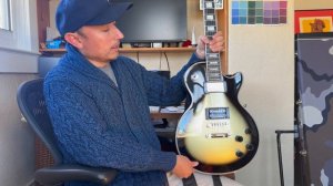 Epiphone Adam Jones Berserker Les Paul Custom in hand