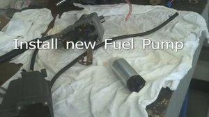 Suzuki DF70 Marine Outboard Motor Electric Fuel Pump Replace