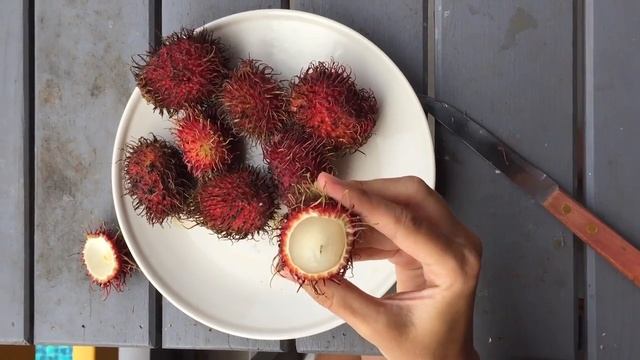 TROPICAL FRUITS - RAMBUTAN (РАМБУТАН)