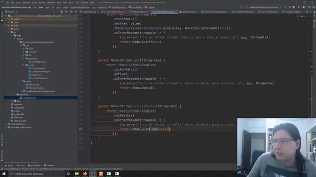 Estratégias de Cache Parte 07: Implementando Cache Distribuído com Redis no Spring WebFlux! смотреть онлайн