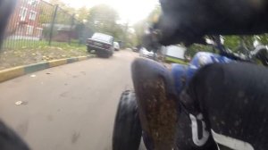 поездка на квадроцикле по городу
