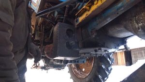 МТЗ 80 с мостом газ 66 4х4 не вытерпела нагрузки, СЛОМАЛАСЬ КОРОБКА