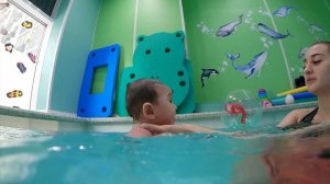 Детское плавание в Москве | Китенок Солнцево (февраль 2023) #01